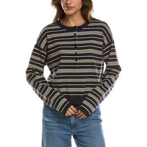 525 America Womens  Henley Sweater